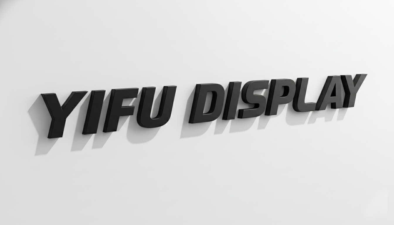 3D Embossed Effect on Acrylic Display