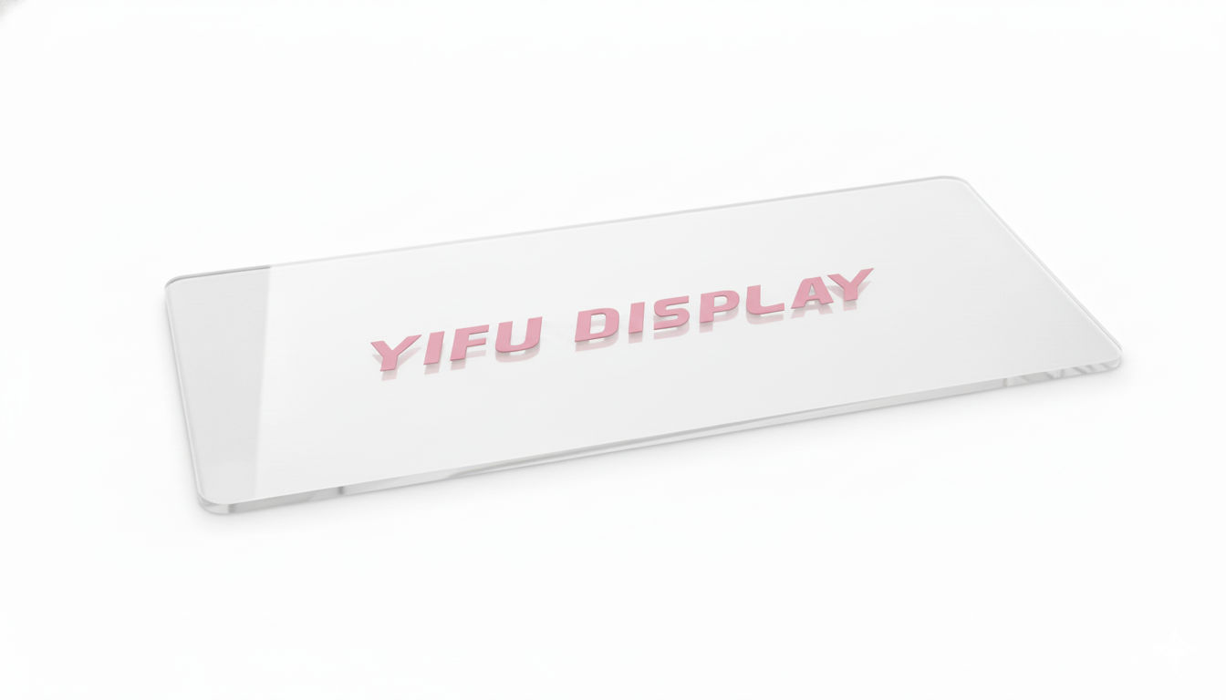 Custom Pantone Color Printing on Acrylic Display