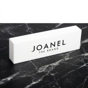 Branding Blocks Acrylic Logo Display for Luxury Retail Counters